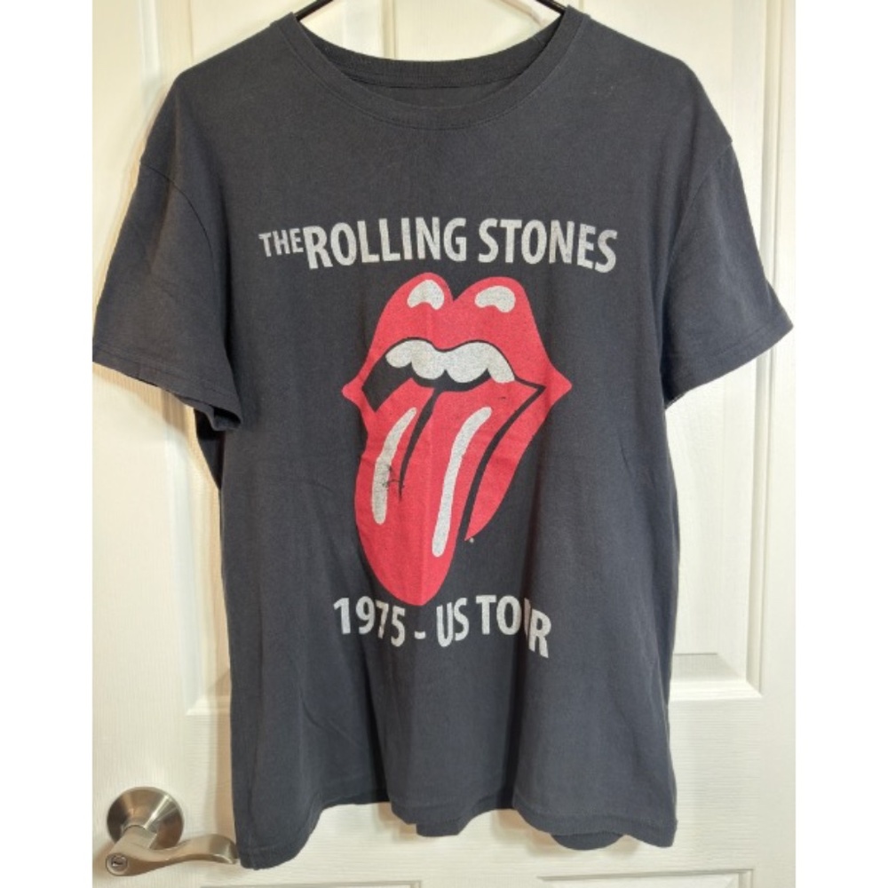 The Rolling Stones Black Tour Tee